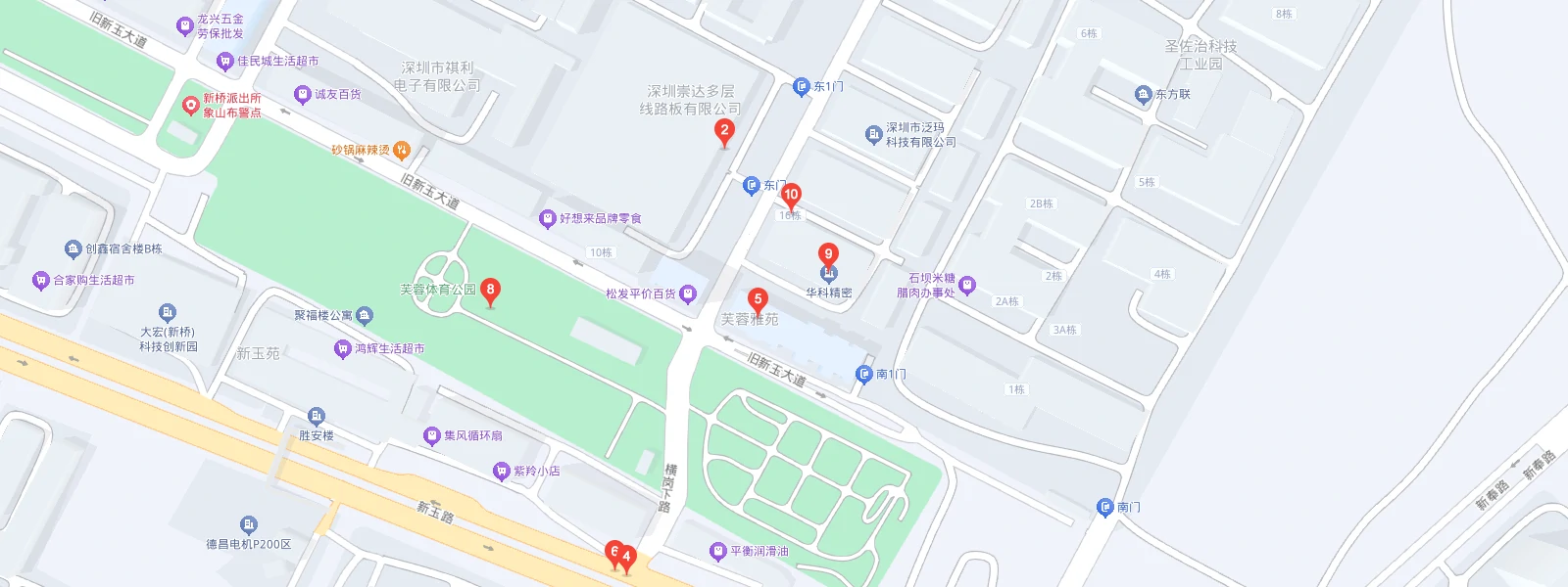公司位置地图